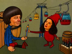 Condeiul Fermecat și viața “în roze”, pe veresie Imagine decorativă realizată cu IA