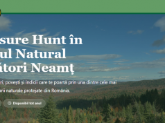 Invitație digitală în Parcul Natural Vânători-Neamț O invitație digitală în Parcul Natural Vânători Neamț (printscreen)