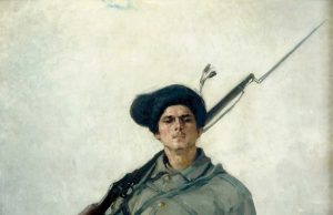 Dezertori din Batalionul Dorobanți Dobrogea, născuți în epoca otomană Dorobanțul (1884) NICOLAE GRIGORESCU (1838-1907)