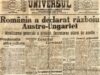 Simpozion: 110 ani de la intrarea României în războiul de întregire națională (14/27 august 1916)