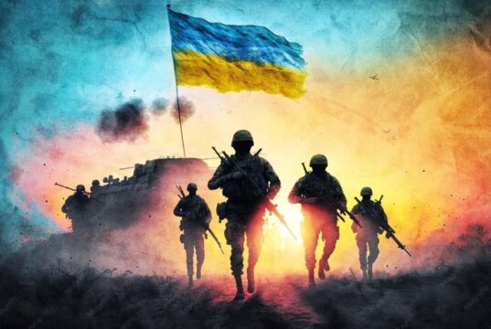 Războiul din Ucraina, între tacticianul Sun Tzu și strategul Clausewitz Afiș mobilizator pentru armata ucraineană/ Sursa: www.magnific.com