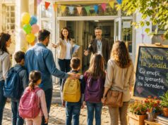 Septembrie – între amintire și început Imagine decorativă realizată cu IA