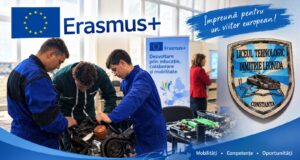 Liceu românesc, destine profesionale europene Imagine decorativă realizată cu IA