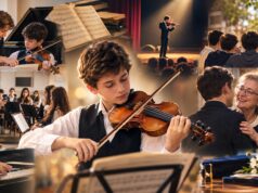 De ce să studiezi la liceul de muzică? Imagine decorativă realizată cu IA